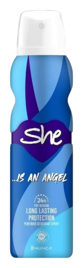 She Is Angel — Perfumed Deodorant Spray, 150 ml