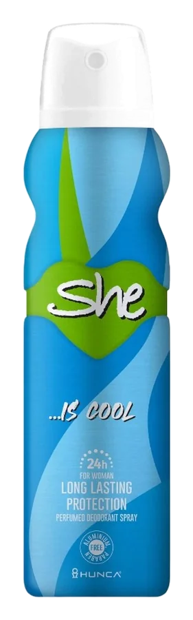 She Is Cool — Perfumed Deodorant Spray, 150 ml