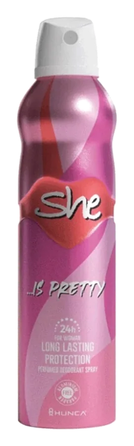 She Is Pretty — Perfumed Deodorant Spray, 150 ml