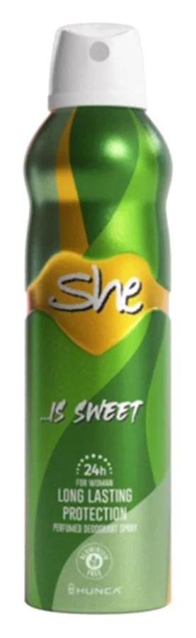 She Is Sweet — Perfumed Deodorant Spray, 150 ml